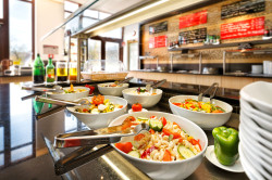 Salatbuffet im Asia Spa