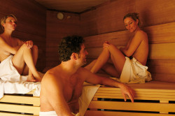 Saunieren in der Alpentherme Gastein