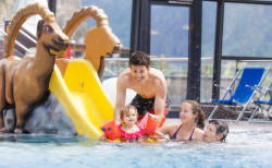 Spaß im Familienbereich des AQUA DOME